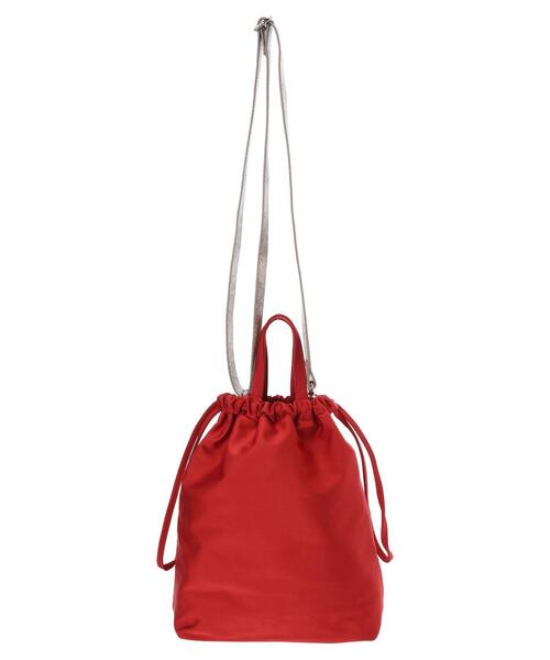 AMERICAN HOLIC（アメリカンホリック）の「パターンベルト巾着ショルダーバック（ショルダーバッグ・レディース・ベージュ/ボルドー/ブラック・FREE）」の18枚目の写真