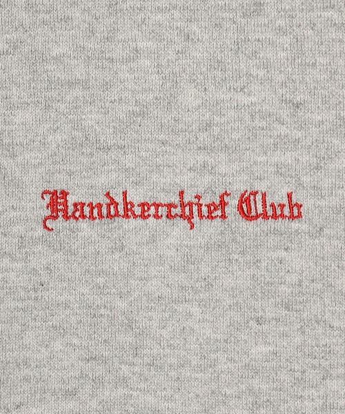 Bshop(ビショップ)の「Handkerchief Club | 裏毛スウェットフーディー MEN(パーカー・メンズ・グレー/グリーン・2/3/1)」の13枚目の写真