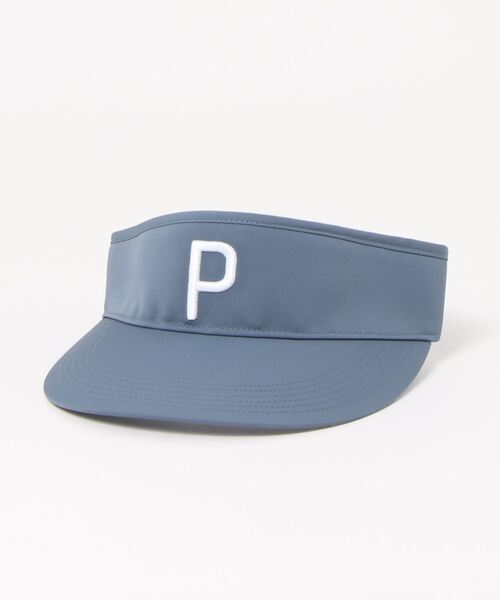 PUMA(プーマ)の「PUMA プーマ メンズ ゴルフ P アジャスタブル バイザー(サンバイザー・メンズ・ブルー系その他/ブラック×ホワイト/ホワイト×ブラック/グレイッシュブルー/グレー/ホワイト系その他・フリー)」の14枚目の写真