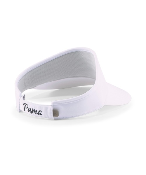 PUMA(プーマ)の「PUMA プーマ メンズ ゴルフ P アジャスタブル バイザー(サンバイザー・メンズ・ブルー系その他/ブラック×ホワイト/ホワイト×ブラック/グレイッシュブルー/グレー/ホワイト系その他・フリー)」の9枚目の写真