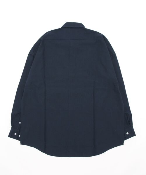 おしゃれスタ(オシャレスタ)の「オックス ボタンダウン 長袖ビッグシャツ【IR】(シャツ/ブラウス・メンズ・ホワイト/ブラック/ネイビー/グレー/サックスブルー/イエロー・M/L/XL)」の7枚目の写真
