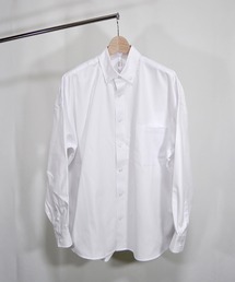 オックス ボタンダウン 長袖ビッグシャツ【IR】