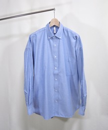 オックス ボタンダウン 長袖ビッグシャツ【IR】