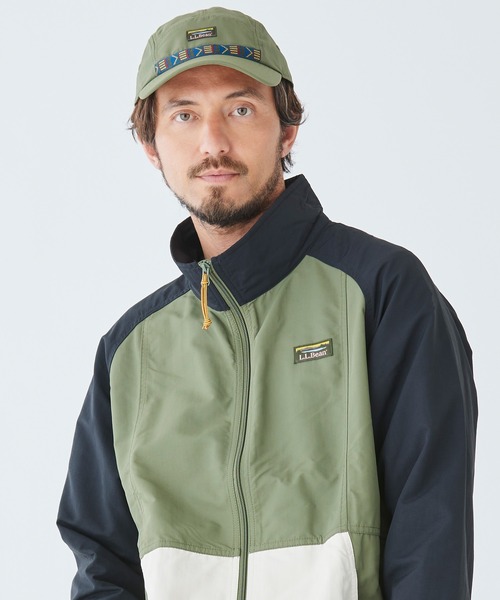 90s エルエルビーン 5パネル ナイロン キャップ L.L.Bean エルエルビーン 生地 5パネル ジェット キャップ