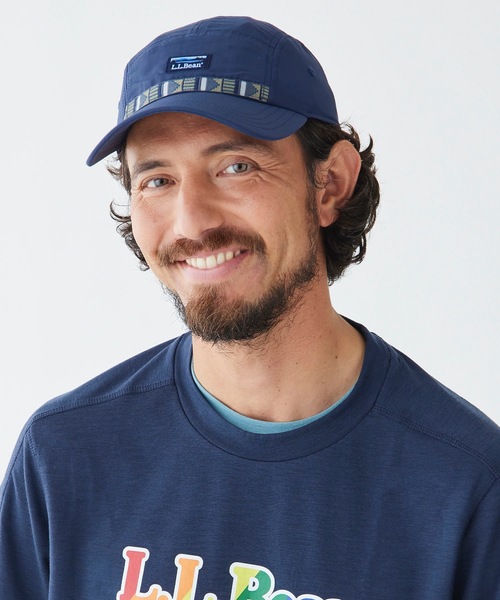 L.L.Bean(エルエルビーン)の「マウンテン・クラシック・ファイブパネル・ハット(キャップ・メンズ・ネイビー/ダークオリーブ・OSFA)」の4枚目の写真
