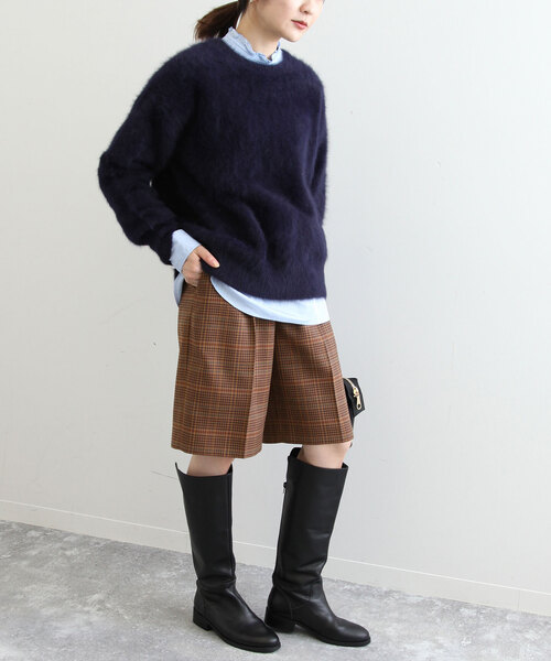 SLOBE IENA（スローブイエナ）の「チェックショートパンツ