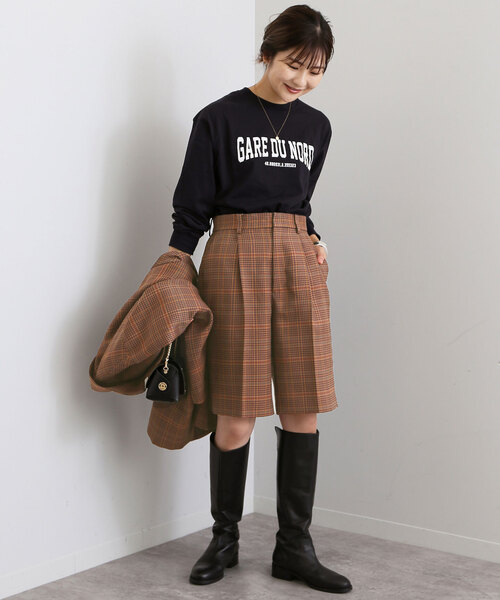 SLOBE IENA（スローブイエナ）の「チェックショートパンツ（その他