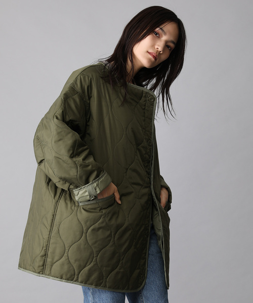 PUBLUX（パブリュクス）の「ジャケット（ダウンジャケット/コート・レディース・ブラック・FREE）」の2枚目の写真