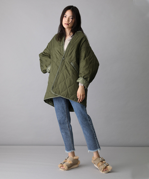 PUBLUX（パブリュクス）の「ジャケット（ダウンジャケット/コート・レディース・ブラック・FREE）」の3枚目の写真