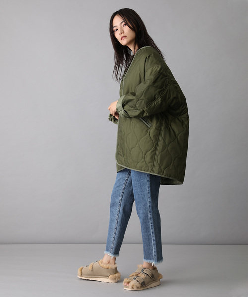 PUBLUX（パブリュクス）の「ジャケット（ダウンジャケット/コート・レディース・ブラック・FREE）」の4枚目の写真