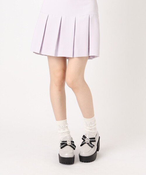 cs T&P(シーエスティーアンドピー)の「ロゴ入りリボンローファーパンプス【csT&P】(パンプス・レディース・ブラック系1/グレー系1/レッド系3・LL/S/M/L)」の16枚目の写真