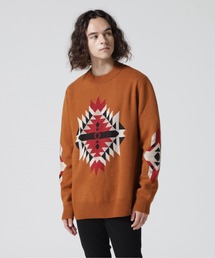 DENHAM | DENHAM/デンハム/NAVAJO INTARSIA KNIT CW(ニット/セーター)