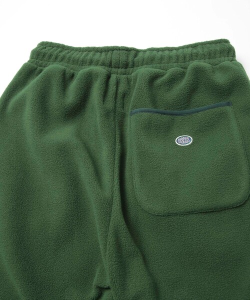 DISCUS ATHLETIC（ディスカス　アスレチック）の「DISCUS ATHLETIC（ディスカス アスレチック）フリースジョガーパンツ（スウェットパンツ・レディース・ダークグリーン/ライトグレー/レンガ・M/L）」の7枚目の写真
