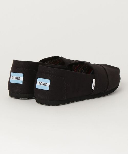 TOMS（トムス）の「TOMS ALPARGATA (Black/Black Canvas)（スニーカー・レディース・ブラック・24.0cm/23.5cm）」の2枚目の写真