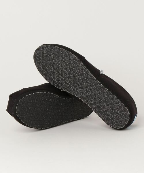 TOMS（トムス）の「TOMS ALPARGATA (Black/Black Canvas)（スニーカー・レディース・ブラック・24.0cm/23.5cm）」の3枚目の写真