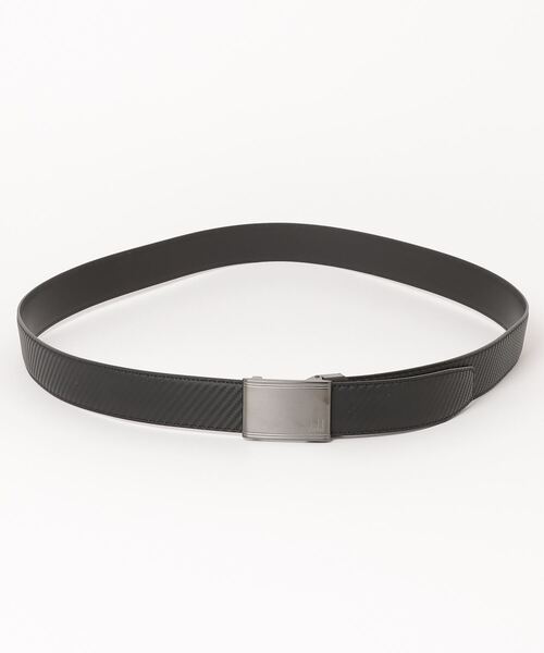 dunhill（ダンヒル）の「レーシングバックル シャーシレザー ベルト / AUTOMATIC RACING BUCKLE CHASSIS LEATHER BELT（ベルト・メンズ・ブラック・ONE SIZE）」の5枚目の写真
