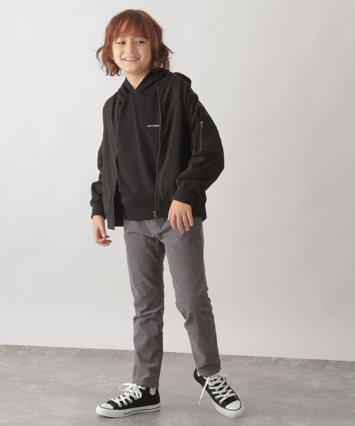 GLOBAL WORK（グローバルワーク）の「マルチファンクション/グラフィックパーカー/269224（パーカー・キッズ・ブラック/ライトグレー/グリーン系その他6・150cm/160cm/140cm/110cm/130cm/100cm/120cm）」の10枚目の写真