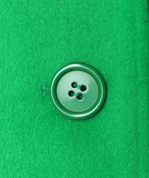 Three Four Time（ｽﾘｰﾌｫｰﾀｲﾑ）の「シングルカラーコート（チェスターコート・レディース・グリーン/イエロー・FREE）」の21枚目の写真