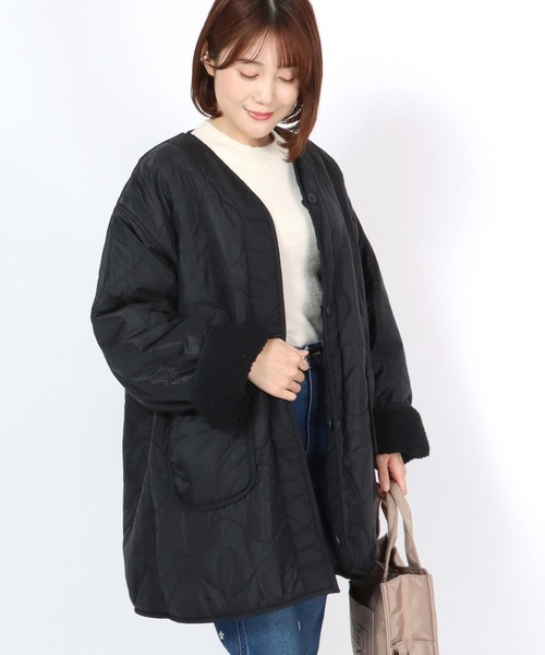 ALPHA INDUSTRIES ブラックキルティングジャケット　ベトジャン Alpha Industries（アルファ・インダストリーズ） アルファ