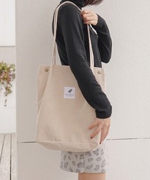 Coo+i（クーイ）の「コーデュロイトートバッグ（トートバッグ）」