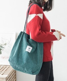 Coo+i（クーイ）の「コーデュロイトートバッグ（トートバッグ）」