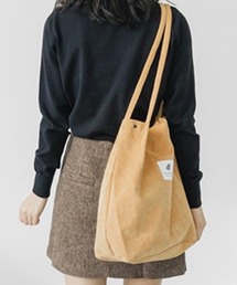 Coo+i（クーイ）の「コーデュロイトートバッグ（トートバッグ）」