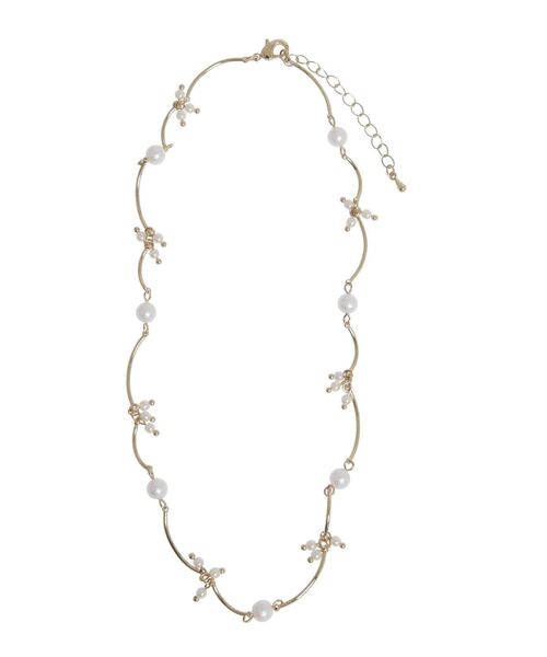 MERCURYDUO（マーキュリーデュオ）の「ウェーブビーンズネックレス（ネックレス・レディース・シルバー/ゴールド・FREE）」の3枚目の写真