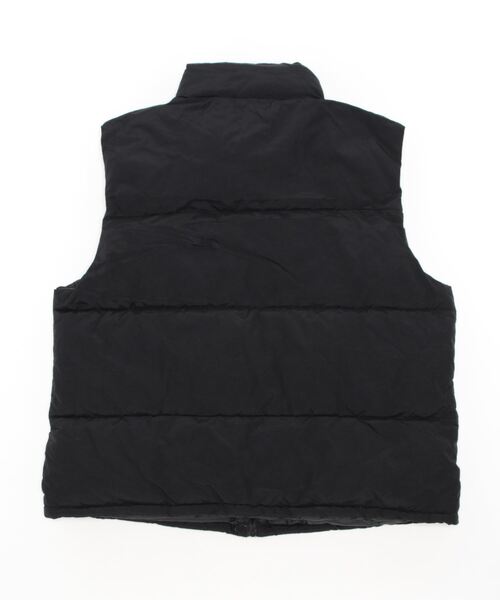 SPINNS(スピンズ)の「【ビックシルエット】ジップアップ 切り替えフェイクダウンベスト(ベスト・メンズ・ブラック×グリーン/ネイビー系/ブラック/グリーン系その他・M/L)」の5枚目の写真