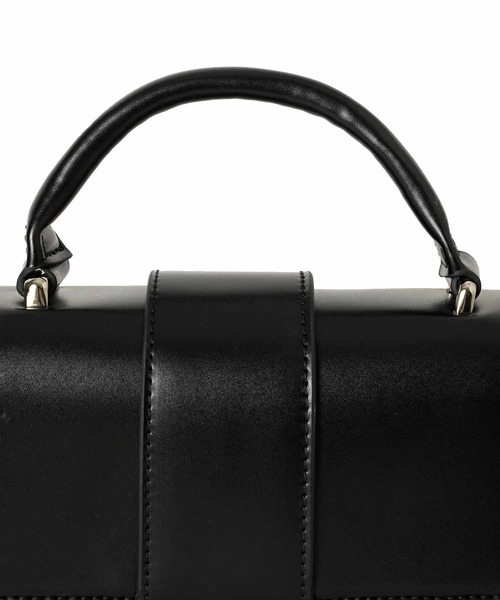 X-girl（エックスガール）の「LOGO BUCKLE 2WAY SHOULDER BAG（ショルダーバッグ・レディース・ブラック/ホワイト・ONE SIZE）」の12枚目の写真