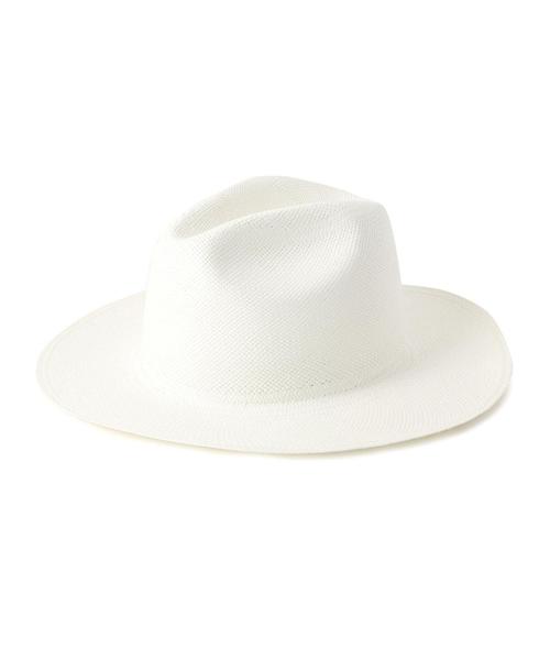 BEAUTY&YOUTH UNITED ARROWS（ビューティーアンドユースユナイテッドアローズ）の「BY パナマ ロングブリム ハット（ハット・メンズ・ホワイト/ナチュラル・フリー）」の2枚目の写真
