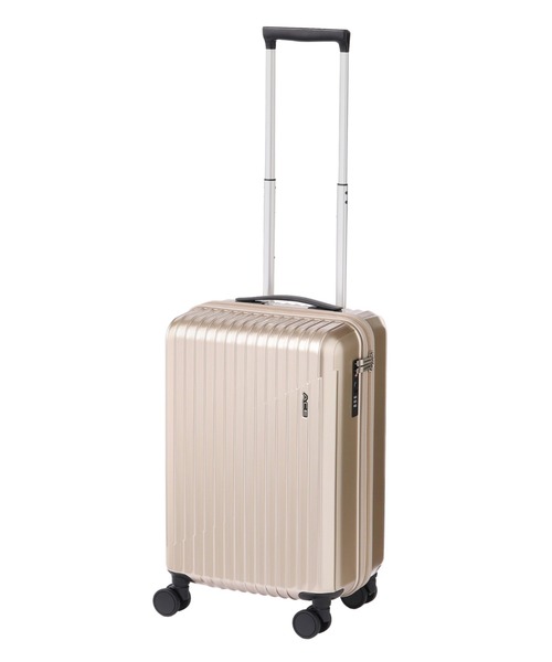 ACE(エース)の「クレスタ2 スーツケース ストッパー付き 2~3泊 機内持ち込み 06936(スーツケース/キャリーバッグ・メンズ・ブラック/シルバー/ネイビー/ホワイトゴールド/ブロンズ・FREE)」の4枚目の写真