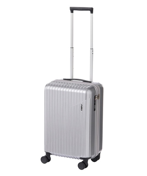ACE(エース)の「クレスタ2 スーツケース ストッパー付き 2~3泊 機内持ち込み 06936(スーツケース/キャリーバッグ・メンズ・ブラック/シルバー/ネイビー/ホワイトゴールド/ブロンズ・FREE)」の3枚目の写真