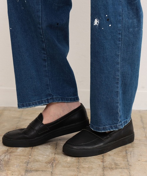 Lee（リー）の「Lee x B:MING by BEAMS / 別注 FLeeasy ペイント デニム パンツ（その他パンツ・メンズ・オフホワイト/ブルー系その他・FREE）」の9枚目の写真