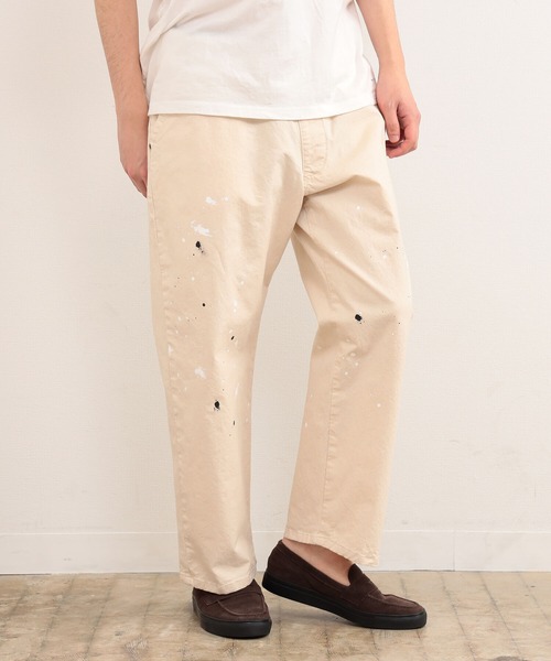 Lee（リー）の「Lee x B:MING by BEAMS / 別注 FLeeasy ペイント デニム パンツ（その他パンツ・メンズ・オフホワイト/ブルー系その他・FREE）」の21枚目の写真