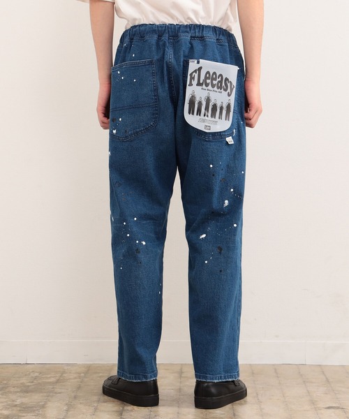 Lee（リー）の「Lee x B:MING by BEAMS / 別注 FLeeasy ペイント デニム パンツ（その他パンツ・メンズ・オフホワイト/ブルー系その他・FREE）」の4枚目の写真