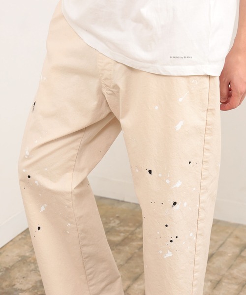 Lee（リー）の「Lee x B:MING by BEAMS / 別注 FLeeasy ペイント デニム パンツ（その他パンツ・メンズ・オフホワイト/ブルー系その他・FREE）」の8枚目の写真