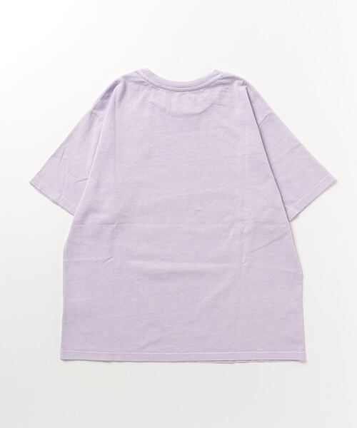 ROXY(ロキシー)の「ROXY/ロキシー RST231100 クルーネック ビックシルエット RST231100(Tシャツ/カットソー・レディース・ブラック/ホワイト/パープル・M/L)」の4枚目の写真