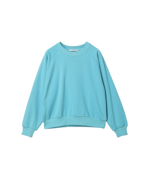 koe（コエ）の「ラグラントレーナー（スウェット・レディース・チャコールグレー/グリーン/ナチュラル・M）」の5枚目の写真