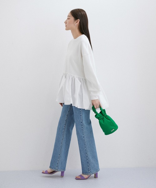 GANNI（ガニー）の「【GANNI】OCCASION TOP HANDLE BAG