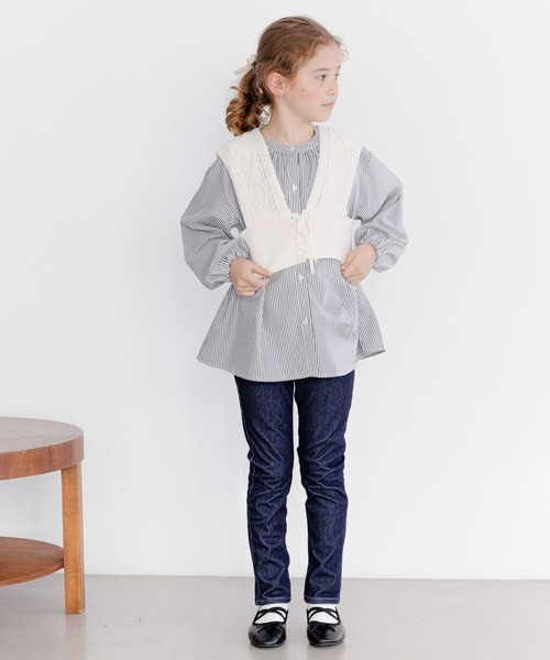 nyankomanさん専用 GLOBAL WORK（グローバルワーク）の「スゴラクカットデニムスキニー