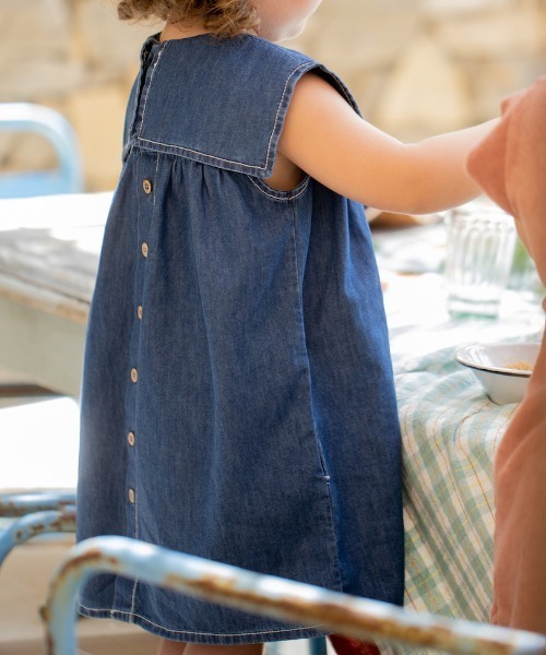 1+ in the family デニムワンピース48m 1＋inthefamilyの通販