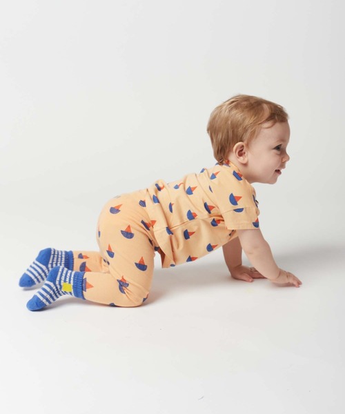 BOBO CHOSES（ボボショーズ）の「Sail Boat all over leggings（レギンス/スパッツ・キッズ・オレンジ・24M/12M/9M/6M/18M）」の5枚目の写真