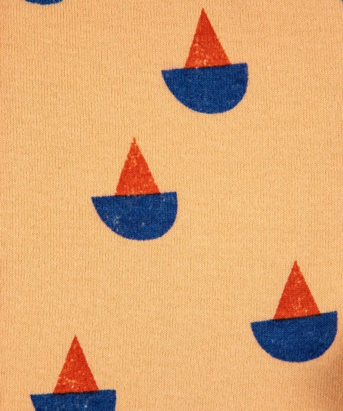 BOBO CHOSES（ボボショーズ）の「Sail Boat all over leggings（レギンス/スパッツ・キッズ・オレンジ・24M/12M/9M/6M/18M）」の4枚目の写真