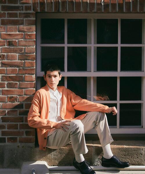 green label relaxing(グリーンレーベルリラクシング)の「ポリエステルチノ ユーティリティ パンツ REGULAR -ストレッチ・防シワ・帯電防止-(チノパンツ・メンズ・ベージュ/ライム/ダークグリーン・M/S/L/XL)」の10枚目の写真