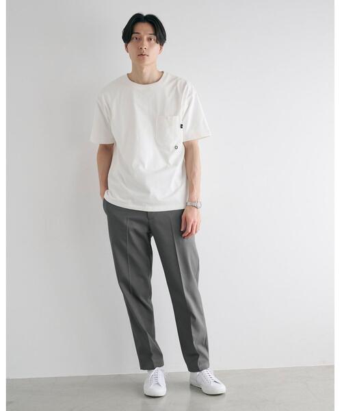 green label relaxing(グリーンレーベルリラクシング)の「ポリエステルチノ ユーティリティ パンツ REGULAR -ストレッチ・防シワ・帯電防止-(チノパンツ・メンズ・ベージュ/ライム/ダークグリーン・M/S/L/XL)」の7枚目の写真