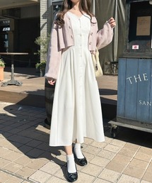 コルセットシャツワンピース【ZOZOTOWN限定アイテム】