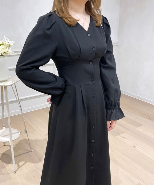 apres jour（アプレジュール）の「コルセットシャツワンピース【ZOZOTOWN限定アイテム】（シャツワンピース・レディース・オフホワイト/ライトブルー/ピンク/ブラック・X-LARGE/フリー）」の16枚目の写真