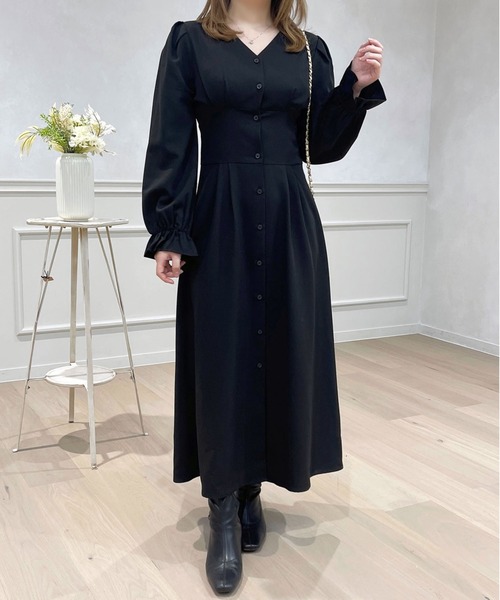 apres jour（アプレジュール）の「コルセットシャツワンピース【ZOZOTOWN限定アイテム】（シャツワンピース・レディース・オフホワイト/ライトブルー/ピンク/ブラック・X-LARGE/フリー）」の19枚目の写真