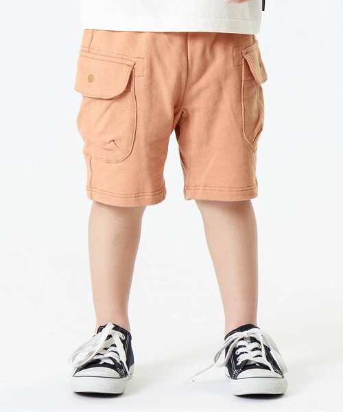 F.O.KIDS(エフオーキッズ)の「サイドポケットカットパンツ_5分丈(その他パンツ・キッズ・チャコール/グリーン/イエロー/オレンジ/グレー/サックスブルー・130/80/95/110/120/140/100/90)」の6枚目の写真