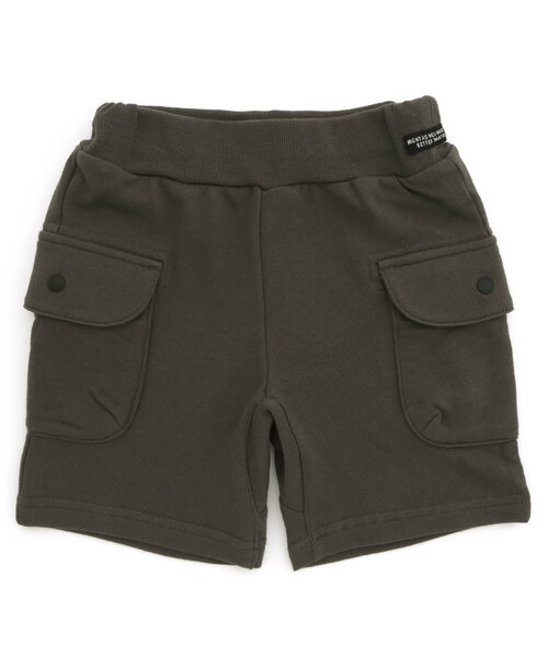 F.O.KIDS(エフオーキッズ)の「サイドポケットカットパンツ_5分丈(その他パンツ・キッズ・チャコール/グリーン/イエロー/オレンジ/グレー/サックスブルー・130/80/95/110/120/140/100/90)」の2枚目の写真